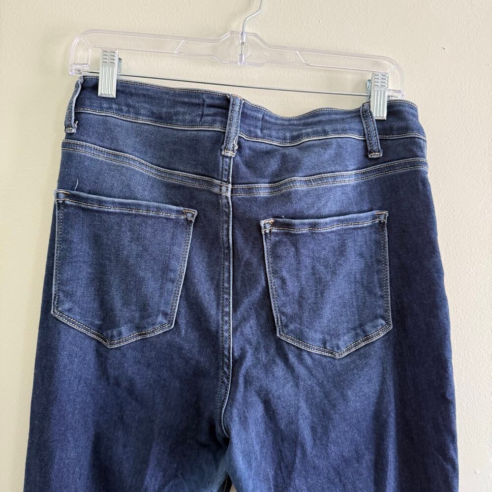 Flying Monkey | Women’s Sz 29 High Rise Skinny Ankle Jeans Dark Wash Casual - Picture 9 of 11